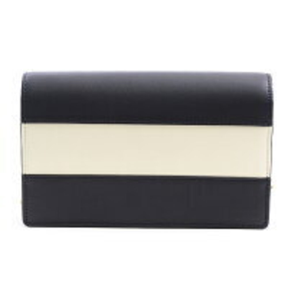 Gucci Queen Margaret Chain Wallet Shoulder Bag Black White - Picture 2 of 9